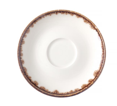 115mm Vanilla espresso saucer