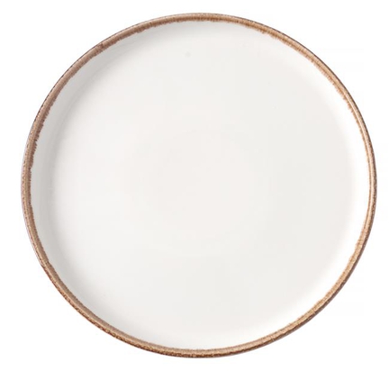 21cm Vanilla high edge plate