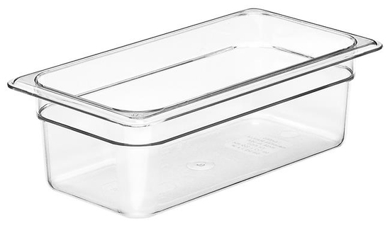 3.6L Polükarbonaadist konteiner Camwear® GN1/3, Cambro, 3,6 L H 100 mm, GN1/3, 325x176x100mm