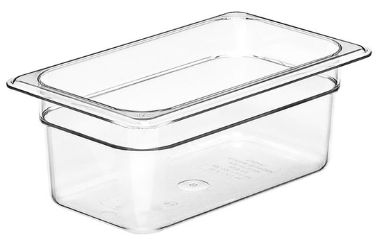 1.7L Polükarbonaadist konteiner Camwear® GN1/4 Cambro, 1,7 L H 65 mm, GN1/4, 162x265x65mm