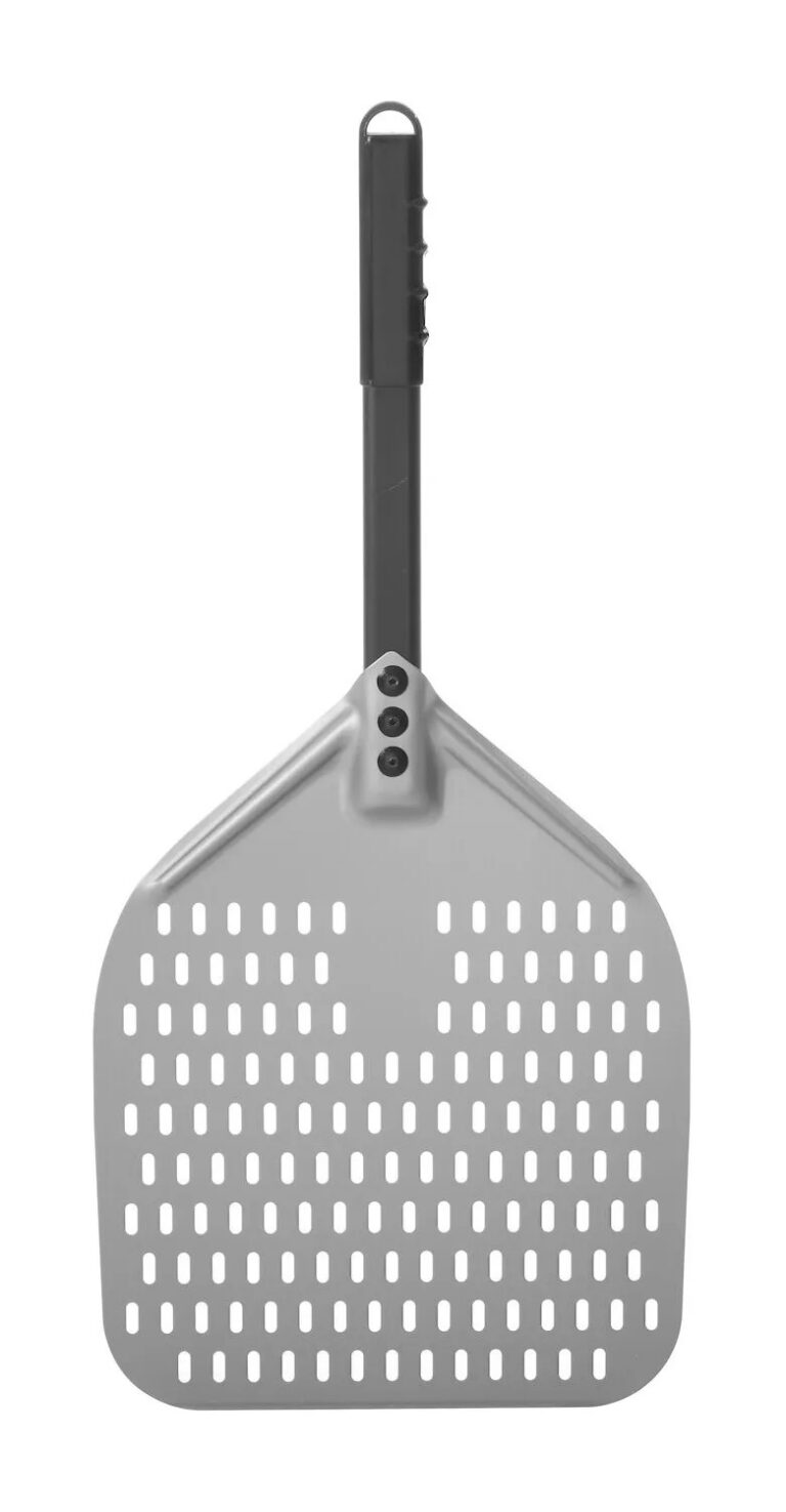 350x710mm Lühikese varrega perforeeritud ruudukujuline pitsalabidas