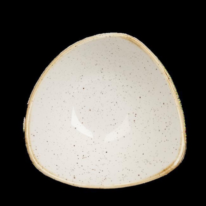 185mm Stonecast Barley White kolmnurkne kauss