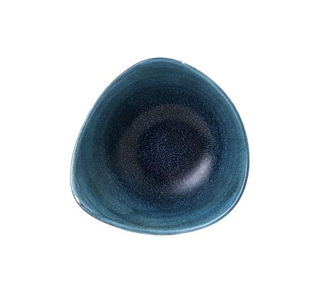235mm Stonecast Aqueous Lagoon kolmnurkne kauss