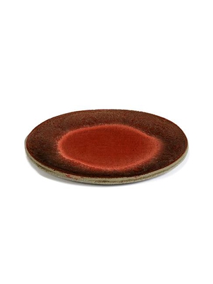 280mm Urbanistlik tasane taldrik punane