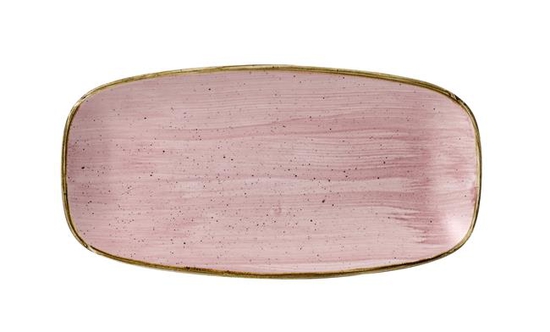 298x153mm Stonecast Petal Pink piklik taldrik
