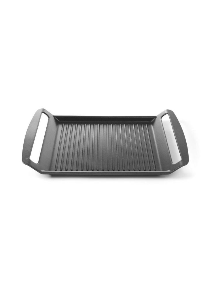 390x260x35mm Induktsioonalus reljeefne Titanium Professional