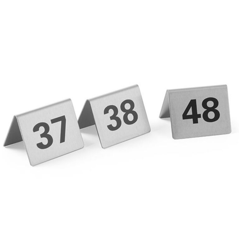 Numbrid 37–48 Infosildid - numbrid 50x35x40mm