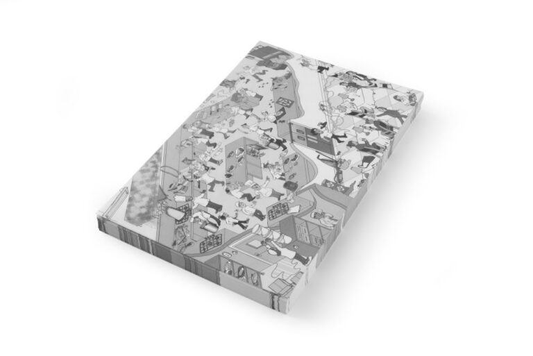 420x275mm Rasvakindlast paberist alusmatt - kitchen mayhem 500tk.