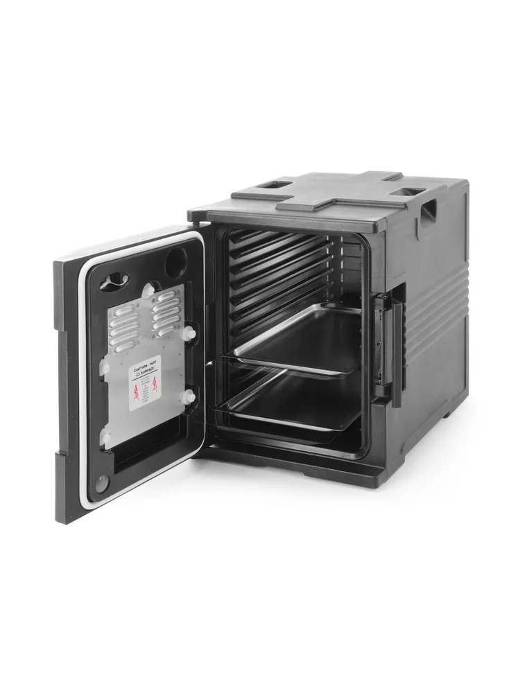 2xGN1/1 Peoteeninduse termokonteiner soojendusfunktsiooniga AmerBox, GN1/1, 477x680x620mm