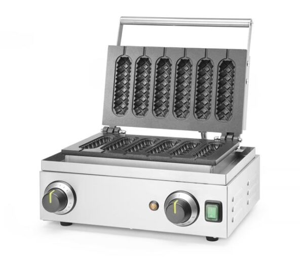 Corn dog vahvliküpsetaja 230V/1550W, 390x335x(H)230mm
