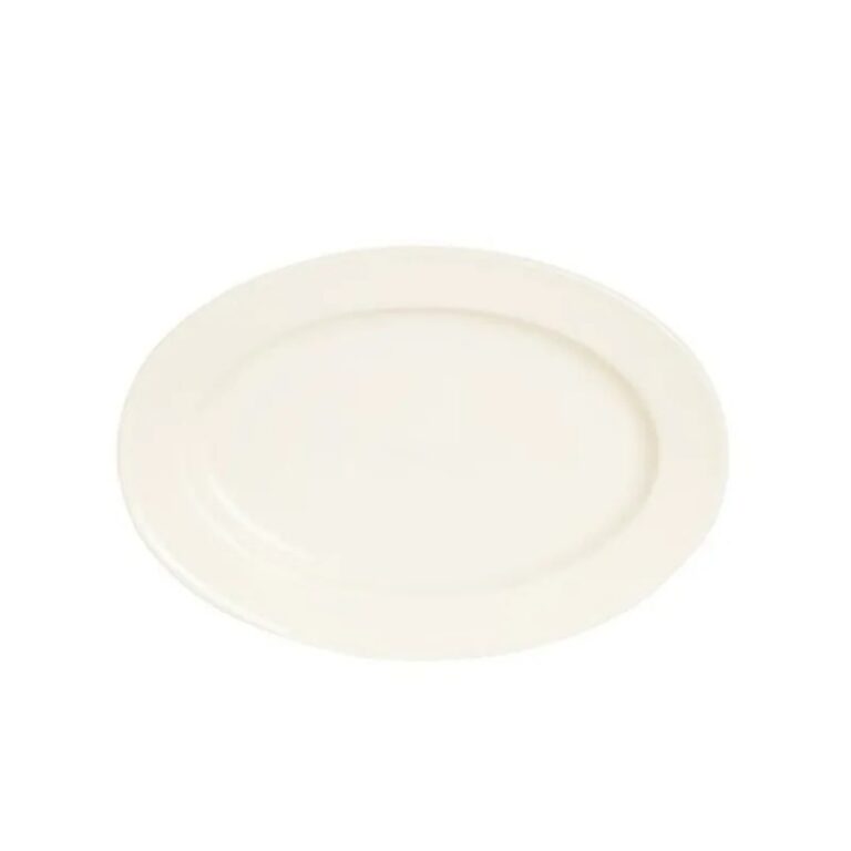 34x24cm Crema ovaalne taldrik