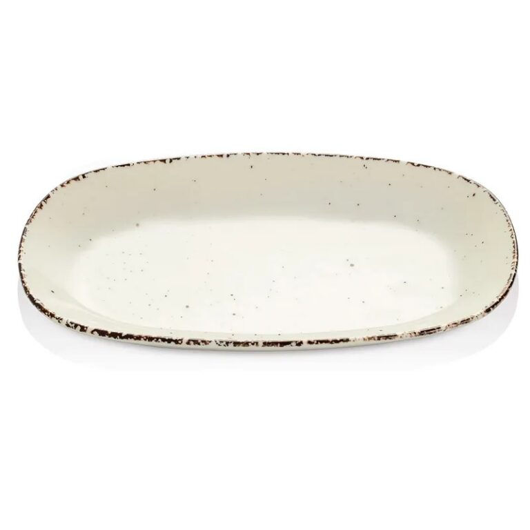 260x150mm Opaalne ovaalne taldrik