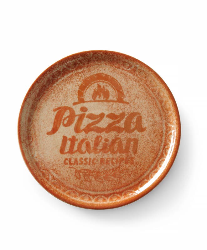 330mm Pitsaplaat Recipe Collection Brick Red
