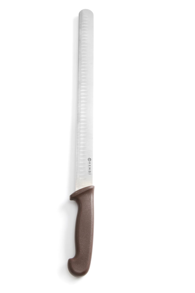 490mm Ringi kujulise tera otsaga kebabi, singi ja shaurma nuga