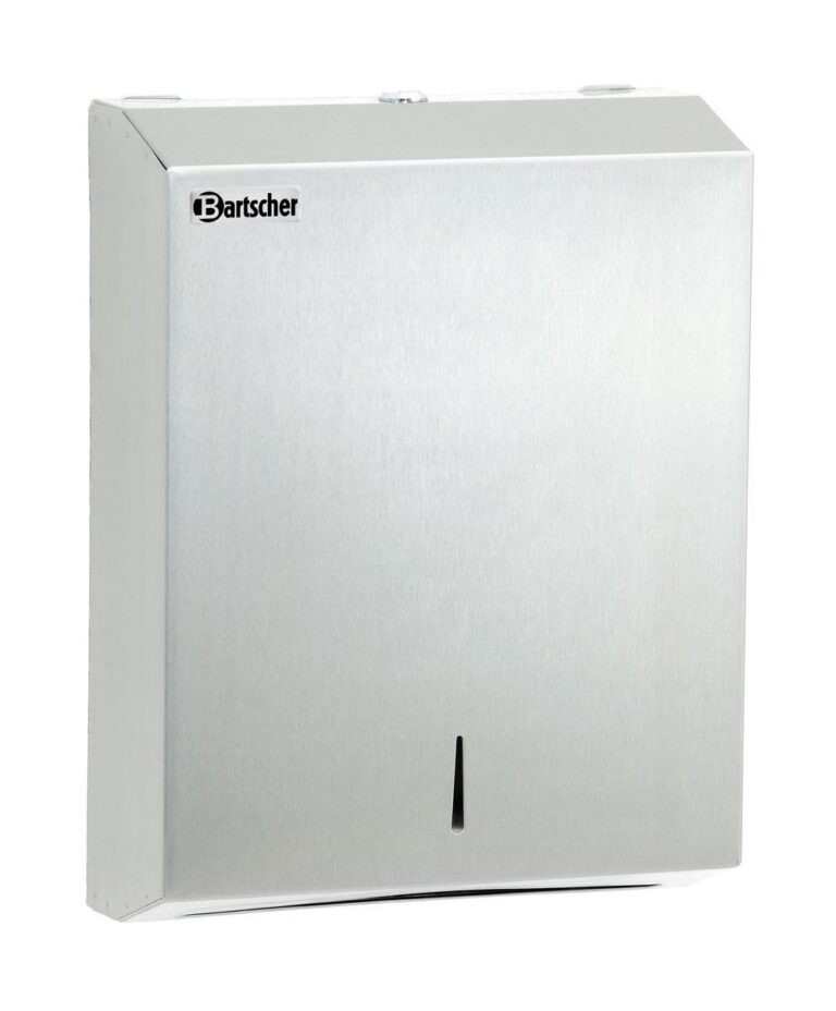 Paper towel dispenser SS brushed