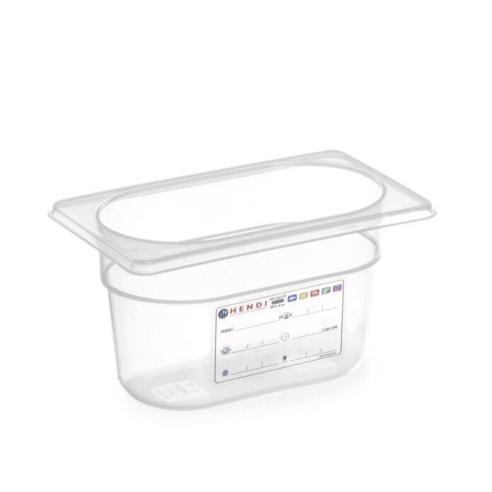 GN1/9 | 100mm | HACCP GN1/9, 1L 176x108mm