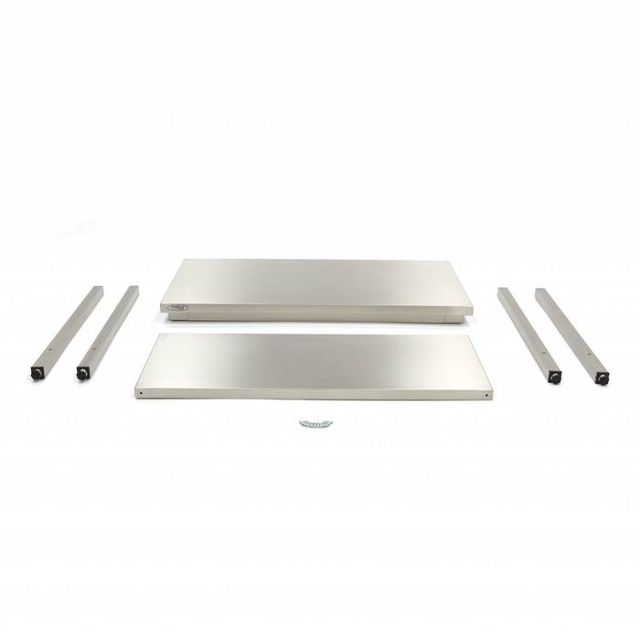 180 x 60cm Roostevabast terasest laud - reguleeritava kõrgusega