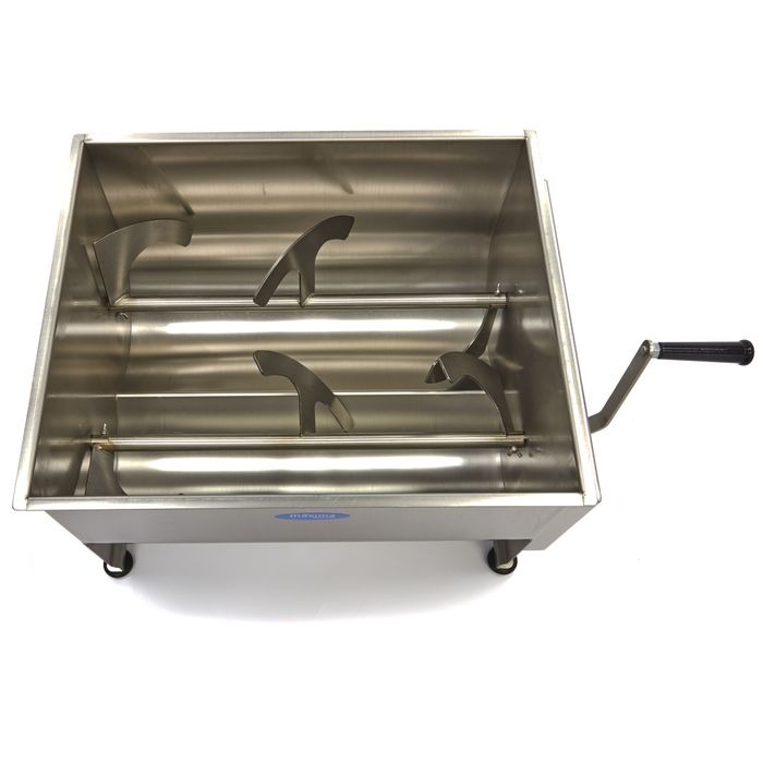 60L Lihasegisti - Käsitsi - Kahe teljega - 45kg liha