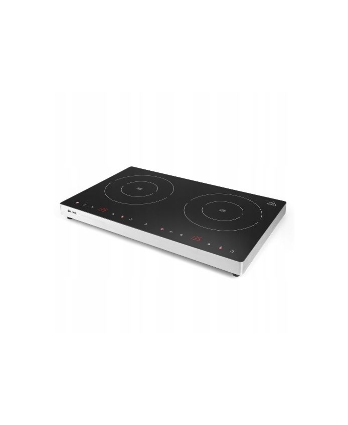 Kahe keeduplaadiga induktsioonpliit 230V/3500W, 608x370x(H)61mm