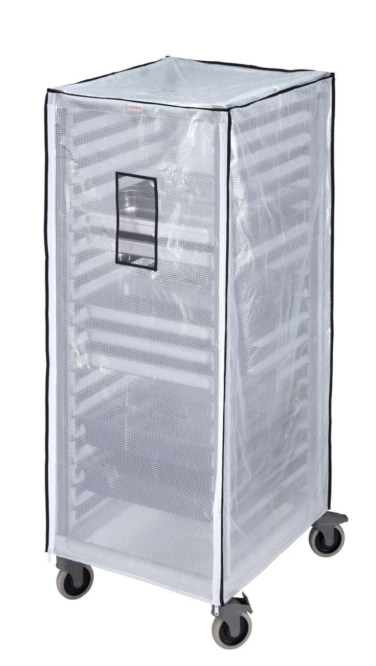 Vinüülkate Camshelving vankrile 18x GN 2/1, Cambro, 787x679x(H)1544mm