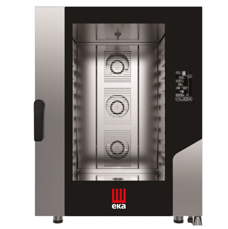 10x60x40cm Black Mask Bakery, – elektroonilise juhtimisega, gaasiahi, Tecnoeka, 18000kW, 850x1035x(H)1231mm