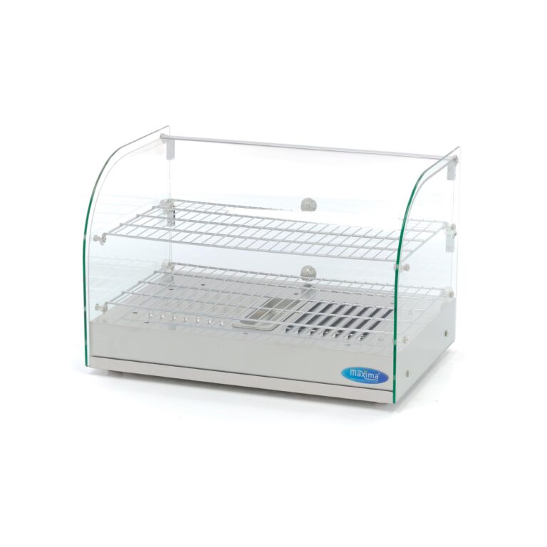 45L Soojendatud toidunäidik 55cm – 2 riiulit