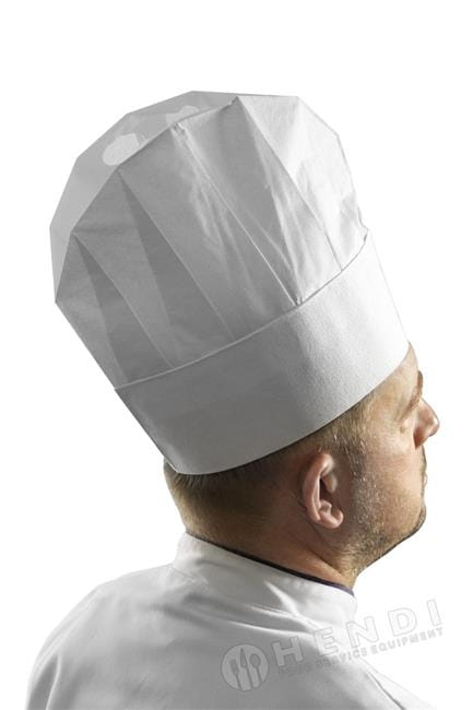 30cm Peakokka müts valge 10tk.