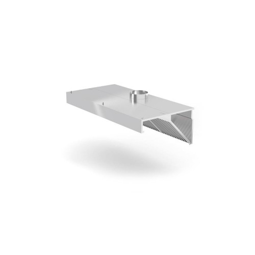 1000x700x(H)450mm Diagonaalne ventilatsioonikubu seinale ilma valgustuseta