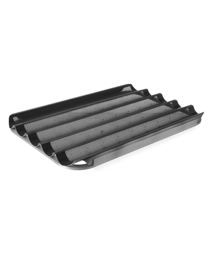 60x40cm Küpsetuspann pikkade Prantsuse saiade jaoks 5 süvendit