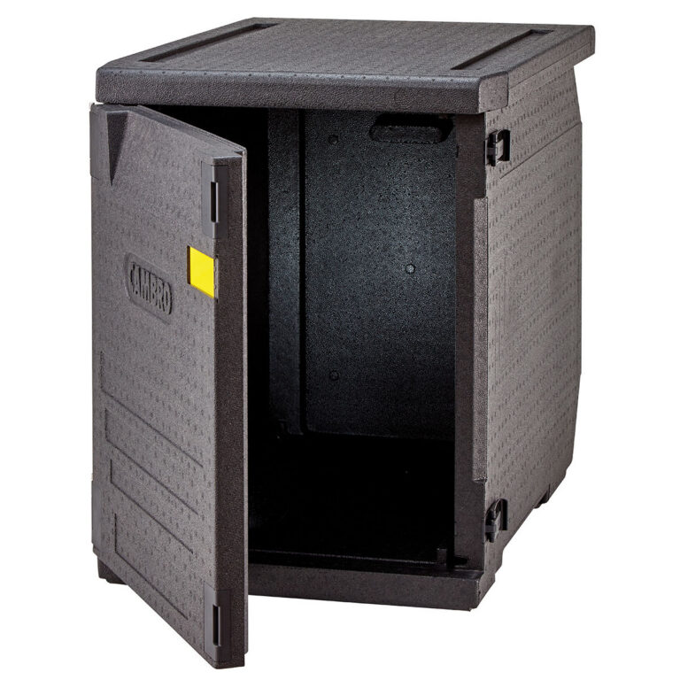 155L Soojusisolatsioonkonteiner Cam GoBox® frontaalse laadimisega, 600x400 mm konteineritele, juhikuteta, Cambro, 770x540x687mm