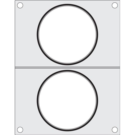 Kiletusraam  2x supinõu Ø115 mm