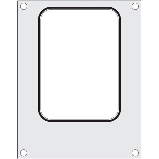 Bokama AG02E and AG02HD sealer matrix for a Kandik without division 187x137mm