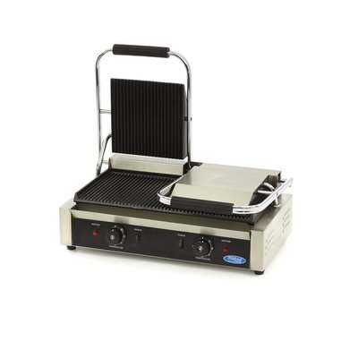 2 x 22cm Kontaktgrill - topeltgrillplaat