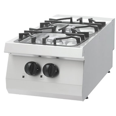 Heavy Duty Cooker - 2 Burners - Gas - 15kW
