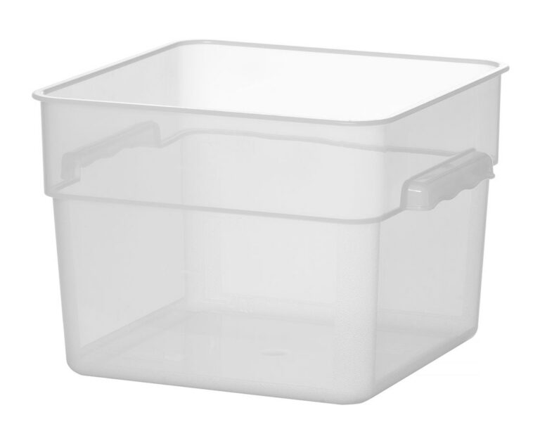 11,4L Mõõtudega toidukonteiner 290x290x(H)210mm