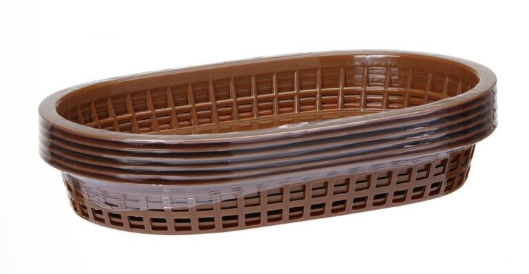 275x175x38mm Ovaalne leivakorv 6tk