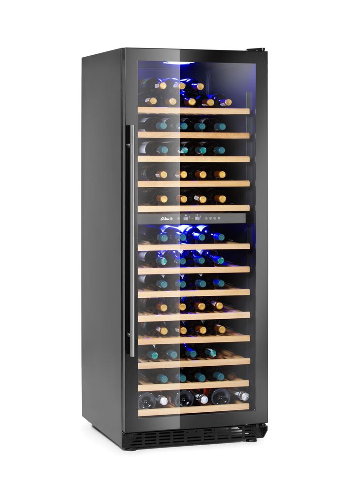 387L Kahe tsooniga veinijahutid, 135 pudelit Arktic 220-240V/130W, 595x680x(H)1625mm