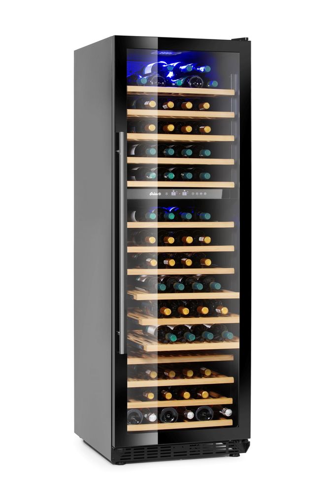Veinijahuti, 2-tsooniline, 160 pudelit Arktic 447L 220-240V/150W, 595x685x1795mm