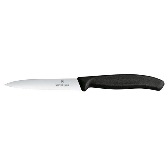 10cm Victorinox Swiss Classic sakiline köögivilja nuga must