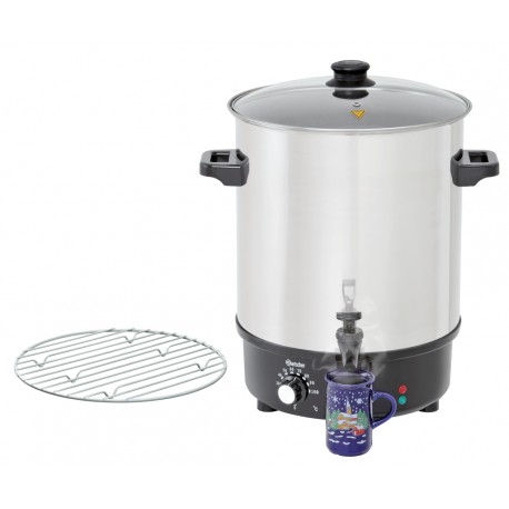 30L  Mulled wine pot bl.w. Canner SS